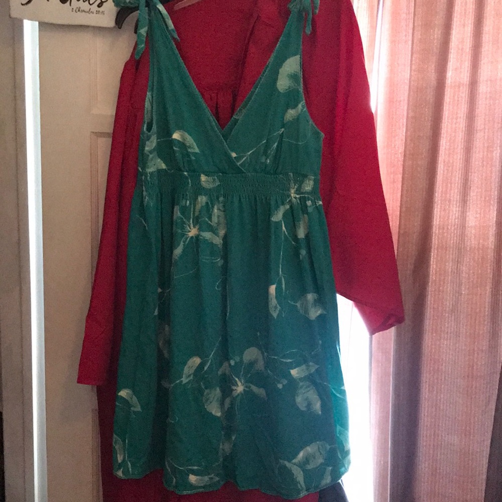 open to offers Teal American Eagle Dress